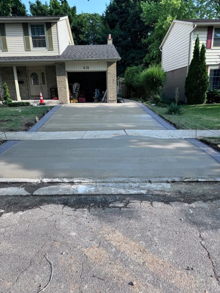 concrete driveway contractors near me